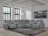 Modmax Salt and Pepper 7-Piece Power Reclining Sectional with Chaise - 65906S9
