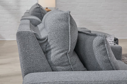 Modmax Salt and Pepper 7-Piece Power Reclining Sectional with Chaise - 65906S9