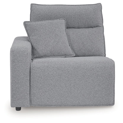 Modmax Salt and Pepper Left-Arm Facing Power Recliner - 6590658