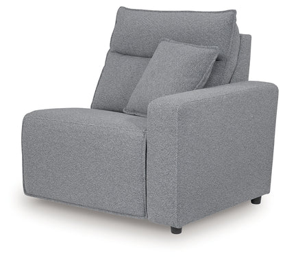 Modmax Salt and Pepper Right-Arm Facing Power Recliner - 6590662