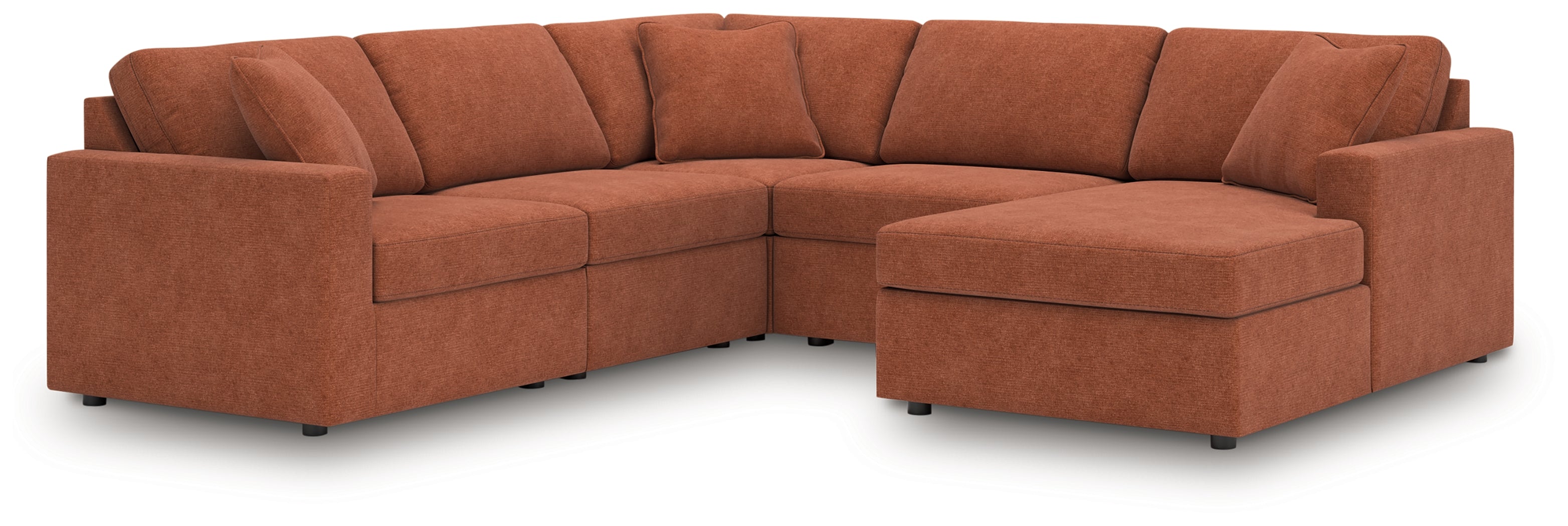 Modmax Spice 5-Piece Sectional with Chaise - 92102S68