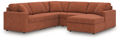 Modmax Spice 5-Piece Sectional with Chaise - 92102S68