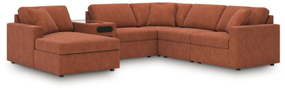 Modmax Spice 6-Piece Sectional with Audio System and Chaise - 92102S50
