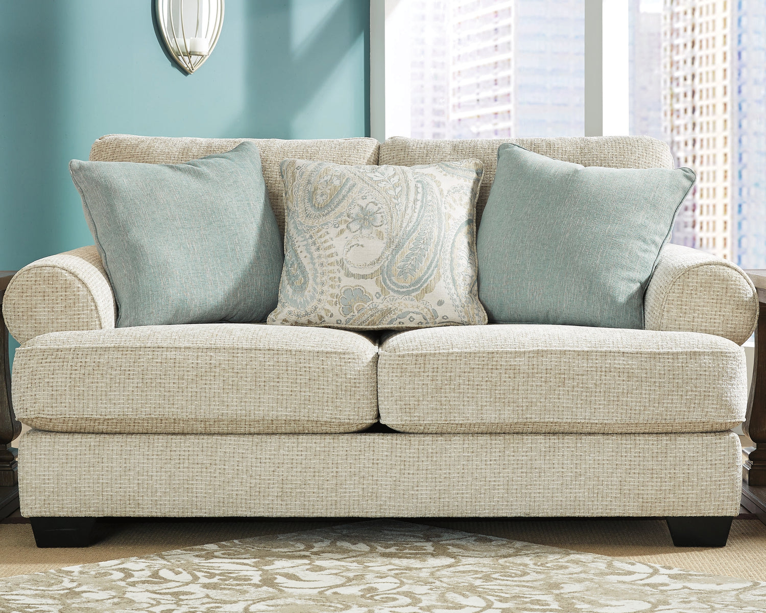 Monaghan Sandstone Loveseat - 9620535