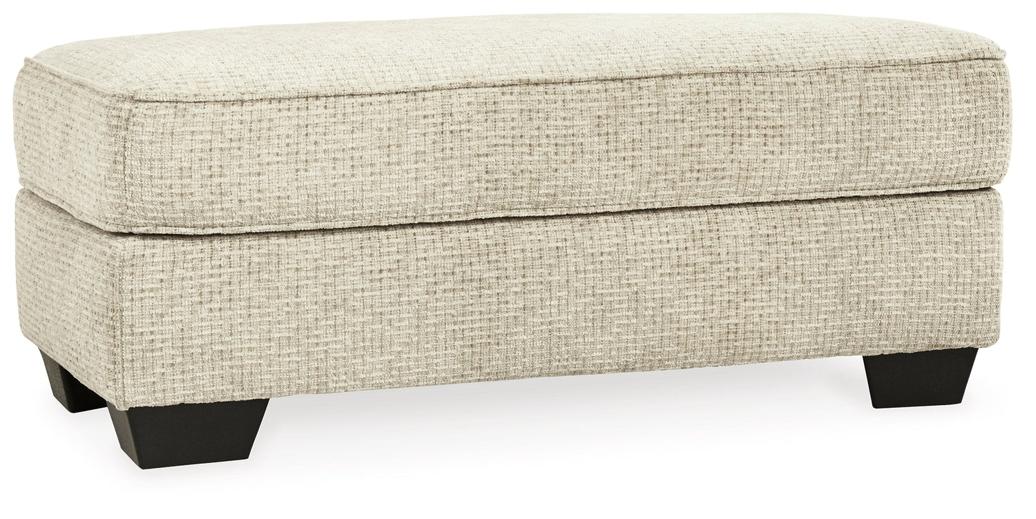 Monaghan Sofa, Loveseat, Chair and Ottoman in Sandstone - PKG001877