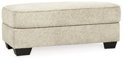 Monaghan Sofa, Loveseat, Chair and Ottoman in Sandstone - PKG001877