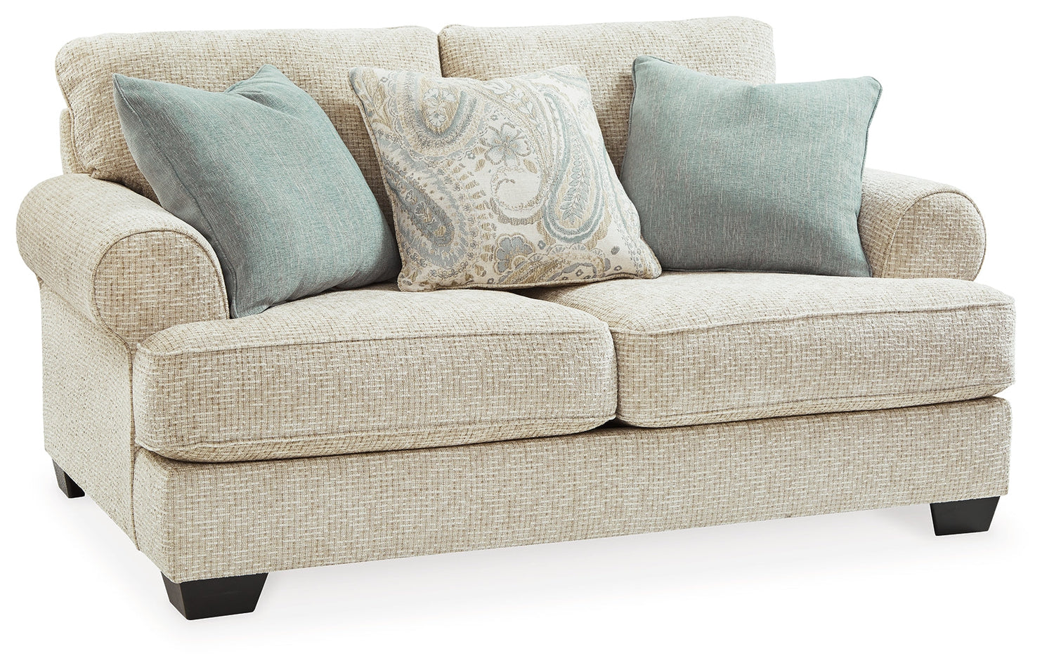 Monaghan Sofa, Loveseat, Chair and Ottoman in Sandstone - PKG001877