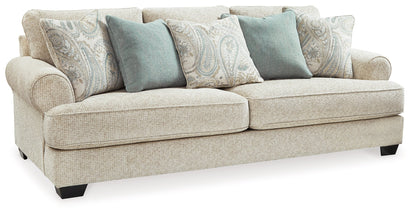 Monaghan Sofa, Loveseat, Chair and Ottoman in Sandstone - PKG001877
