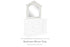 Montelaine Antique White Bedroom Mirror - B795-36
