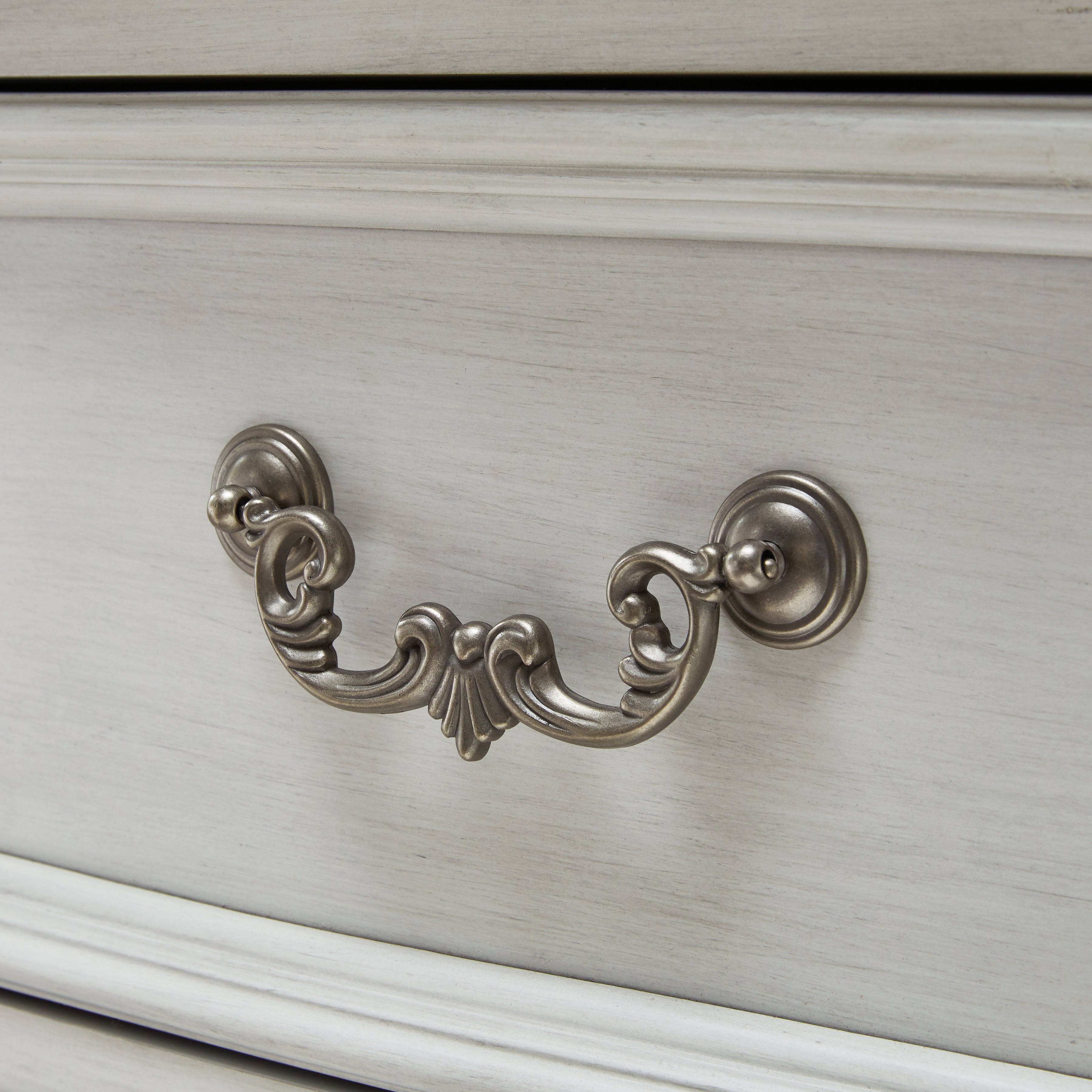 Montelaine Antique White Dresser and Mirror - B795B1