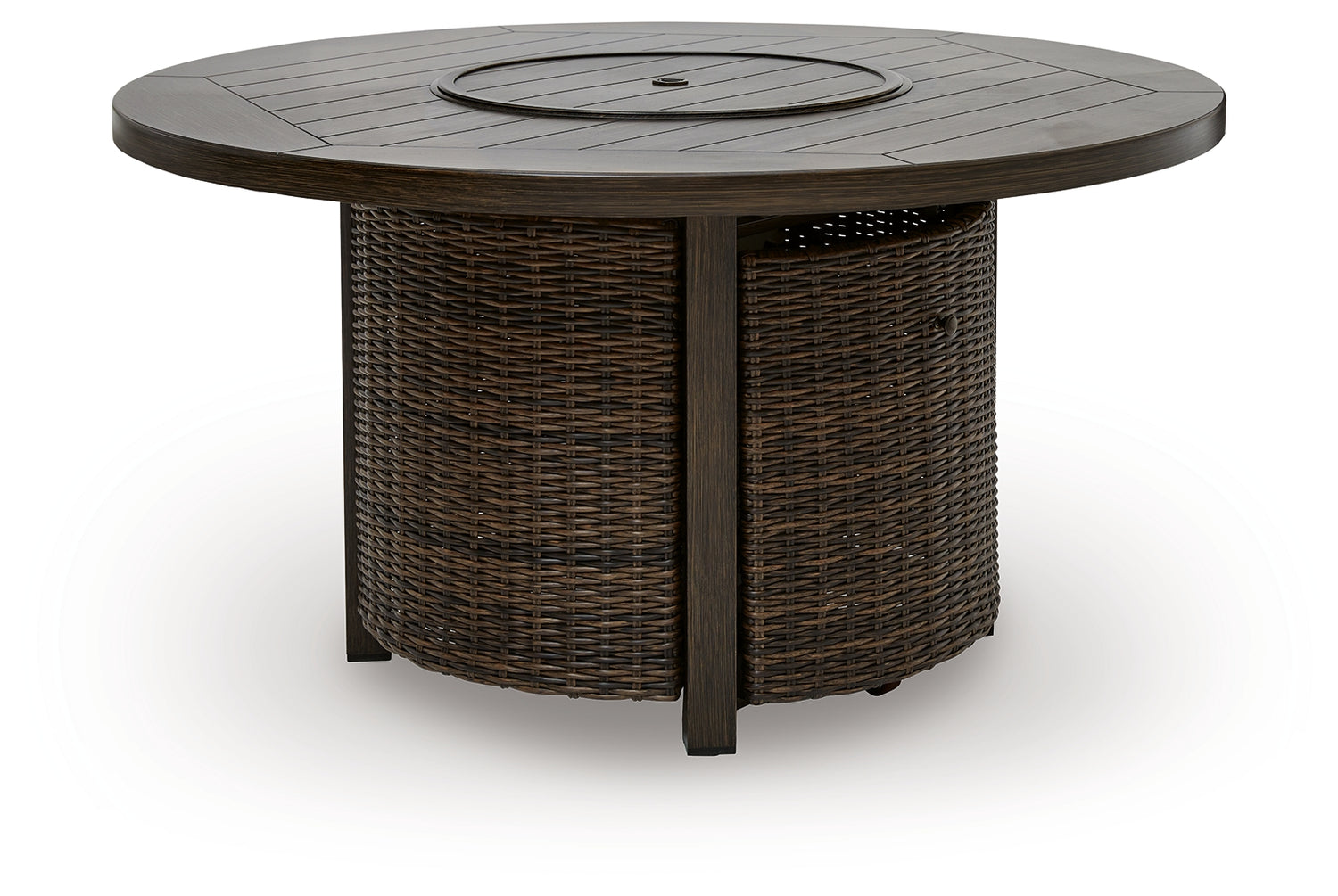 Monterey Point Dark Brown Outdoor Fire Pit Table - PCP760-776