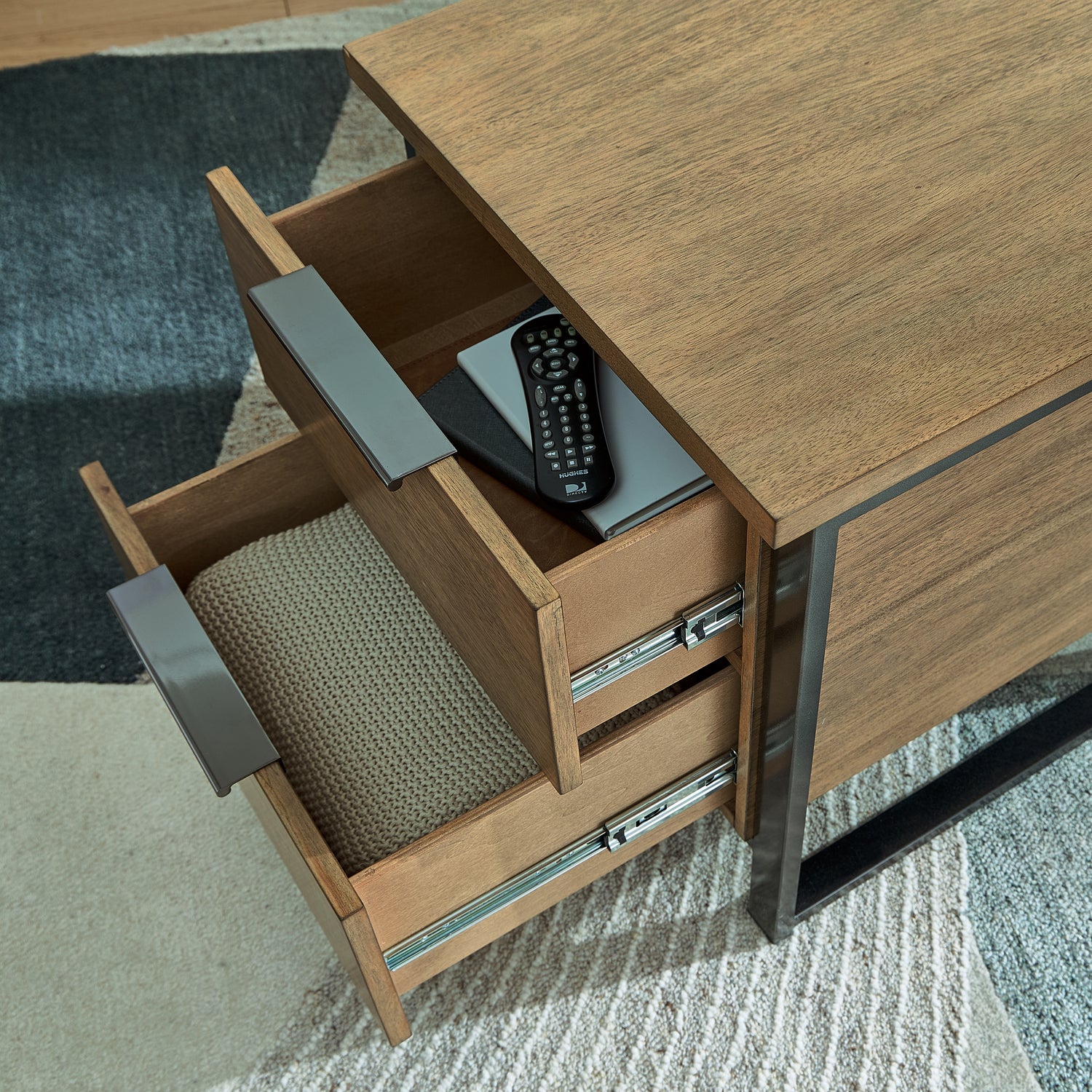Montia Light Brown End Table - T602-3