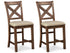 Moriville 2-Piece Bar Stool in Beige - PKG000167