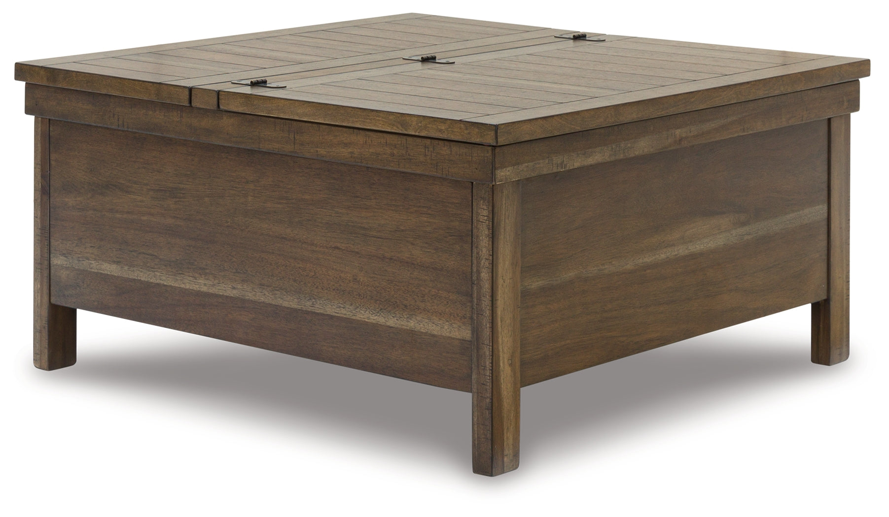 Moriville Coffee Table with 1 End Table in Grayish Brown - PKG015589