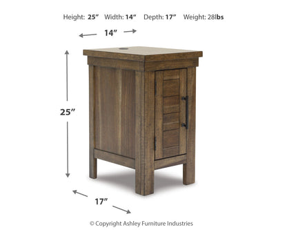 Moriville Coffee Table with 2 End Tables in Grayish Brown - PKG015592