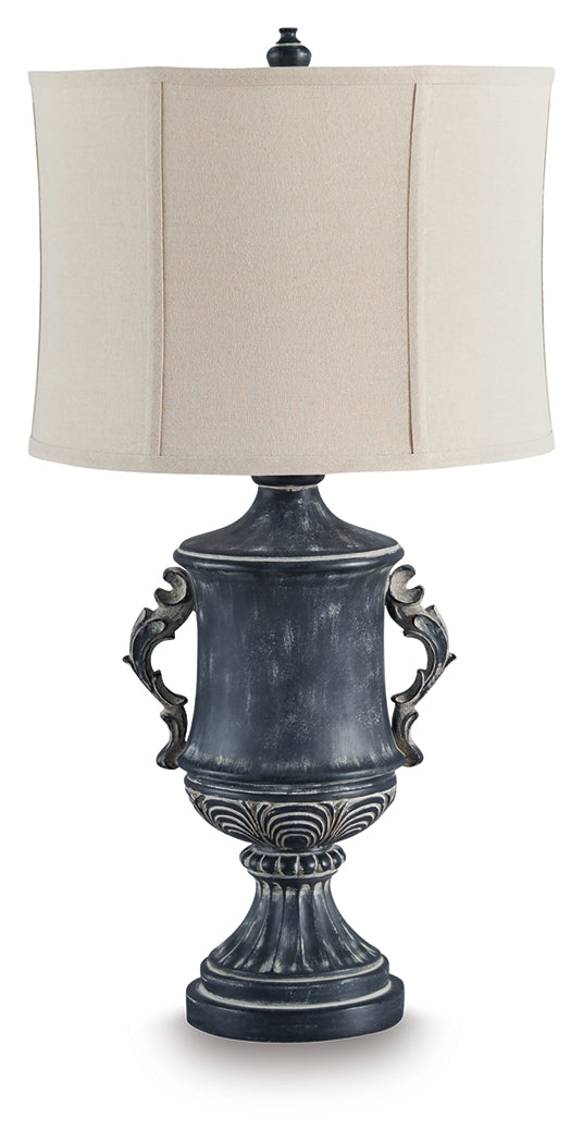 Morvanford Antique Black Table Lamp - L235834