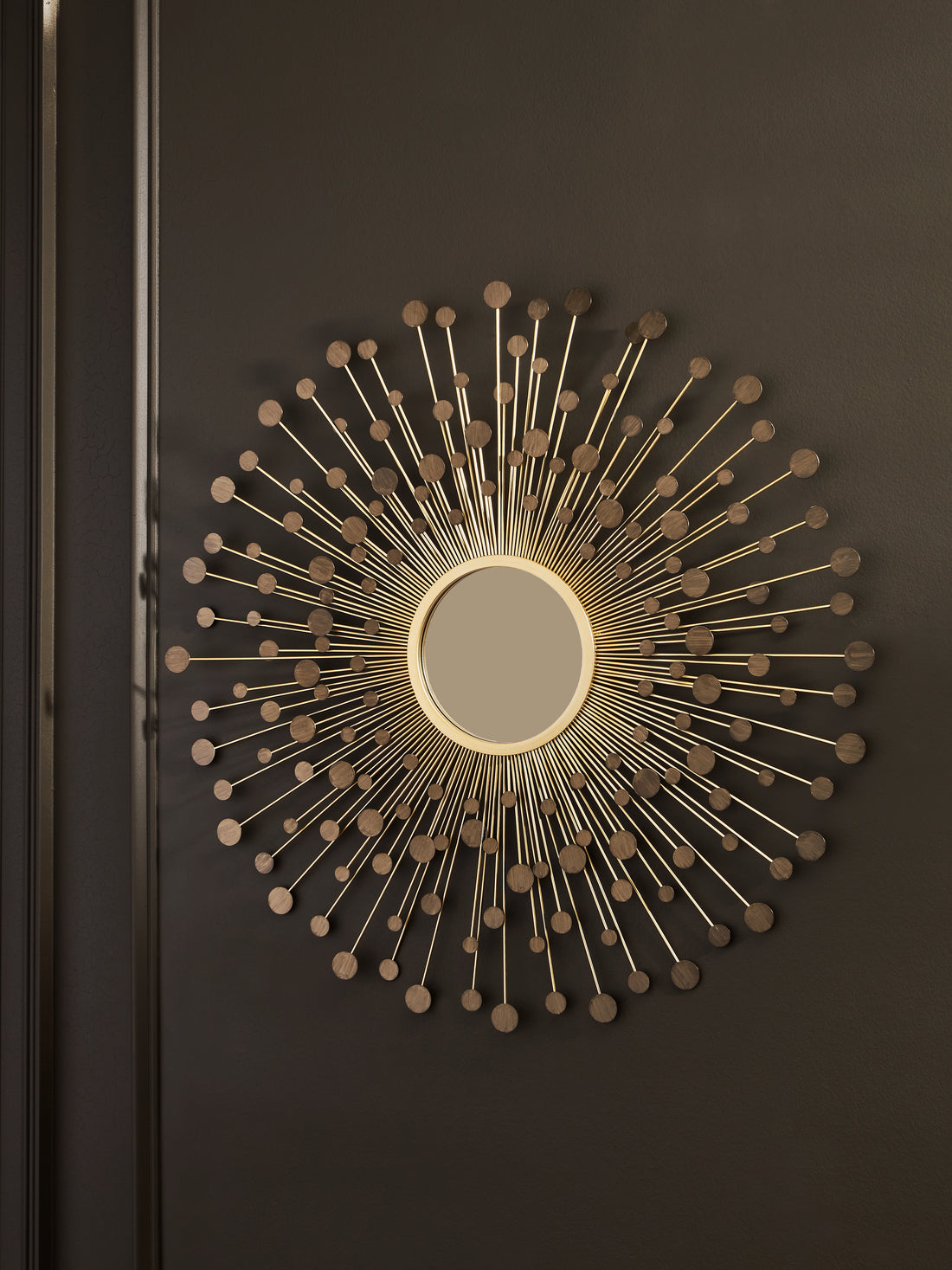 Morwenna Bronze/Gold Finish Accent Mirror - A8010392