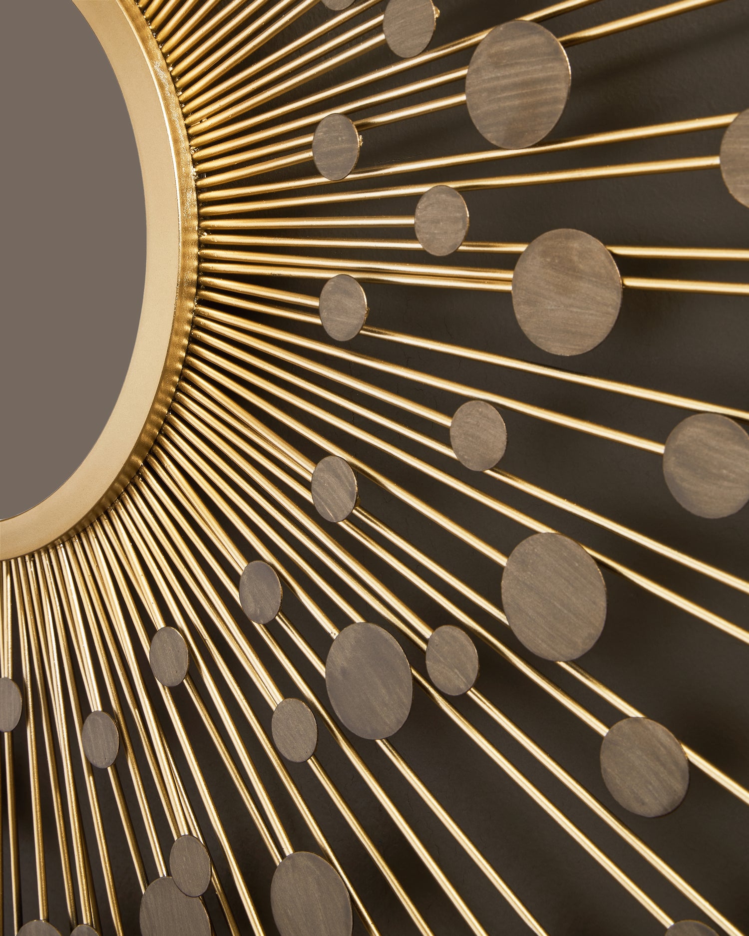 Morwenna Bronze/Gold Finish Accent Mirror - A8010392