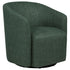 Mossbrook Fabric Upholstered Swivel Accent Chair Green - 903222