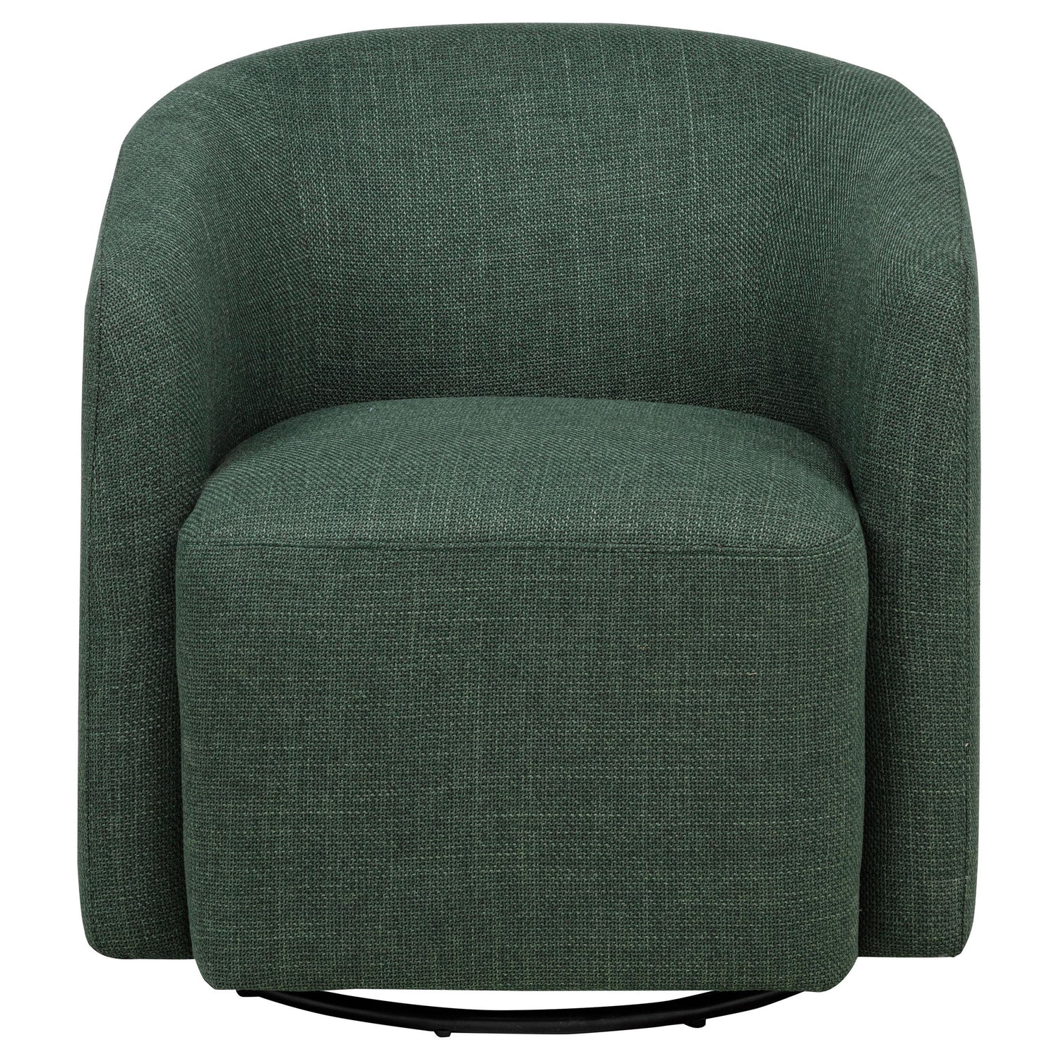 Mossbrook Fabric Upholstered Swivel Accent Chair Green - 903222