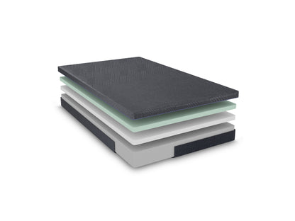 MT-UNG11EK 11" Eastern King Green Tea Gel-Infused Memory Foam Mattress - MT-UNG11EK