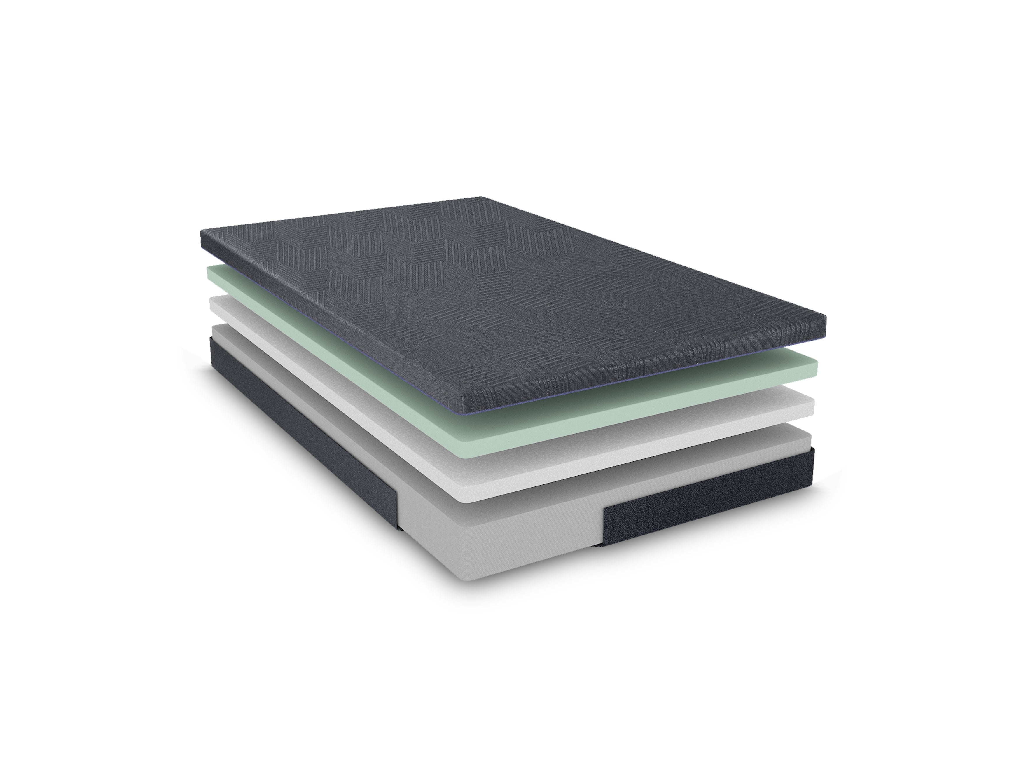MT-UNG11T 11" Twin Green Tea Gel-Infused Memory Foam Mattress - MT-UNG11T