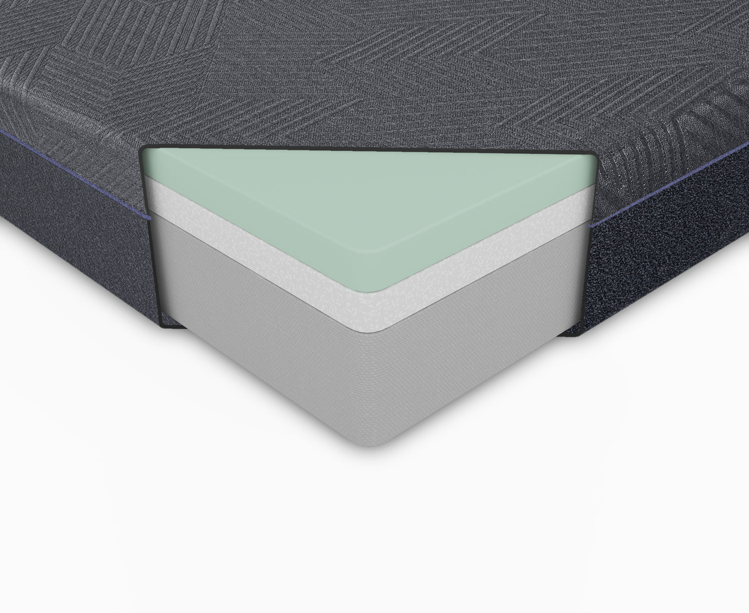 MT-UNG11T 11" Twin Green Tea Gel-Infused Memory Foam Mattress - MT-UNG11T