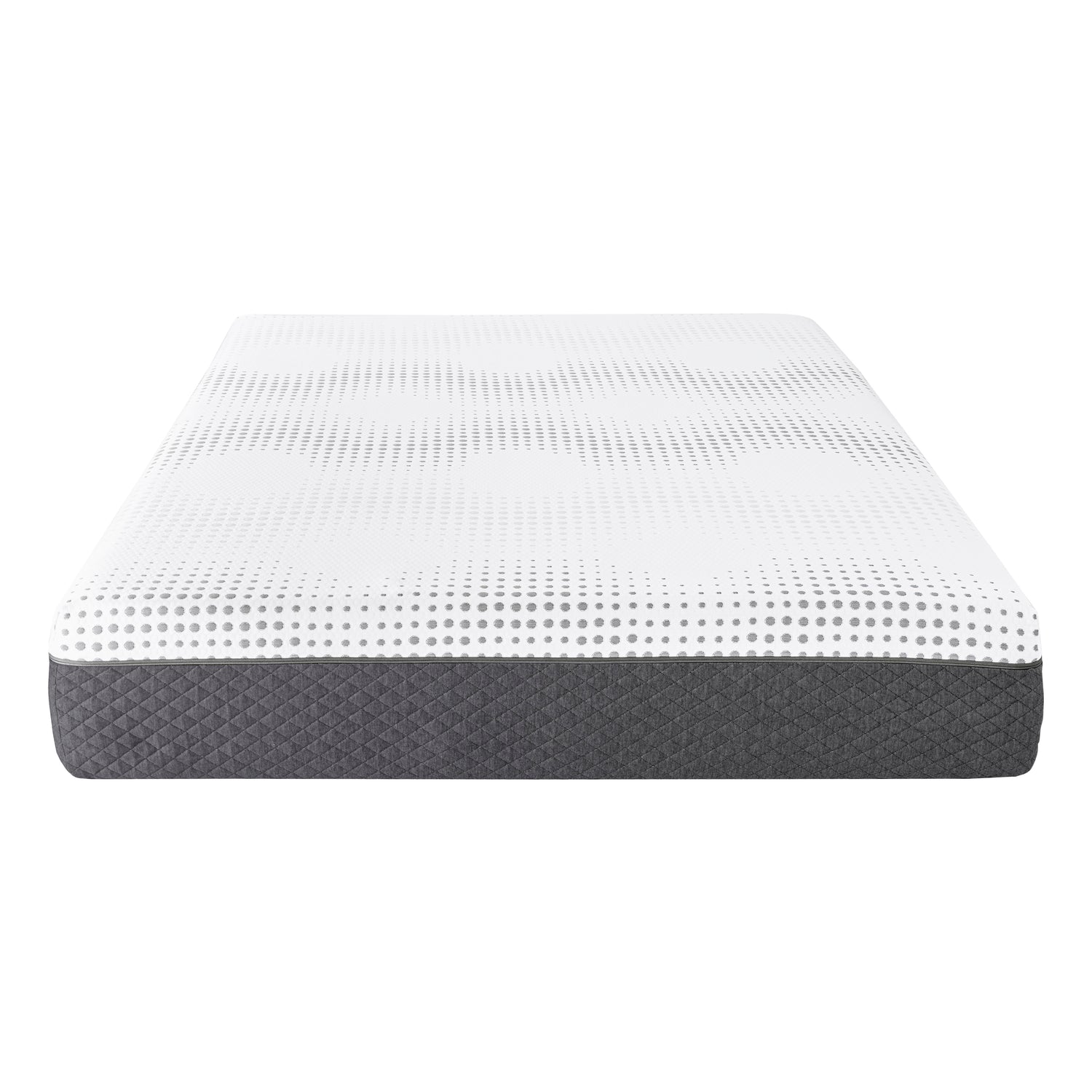 MT-UNH12EK 12" Eastern King Green Tea Gel-Infused Memory Foam Hybrid Mattress - MT-UNH12EK