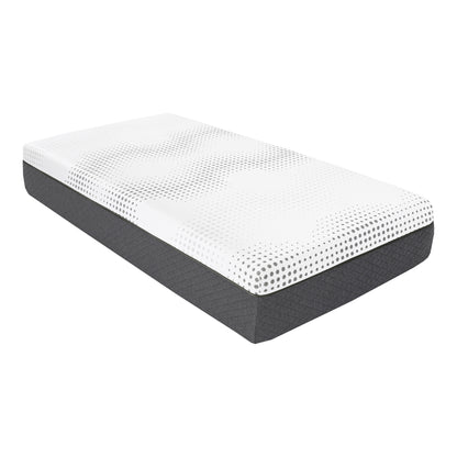 MT-UNH12T 12" Twin Green Tea Gel-Infused Memory Foam Hybrid Mattress - MT-UNH12T