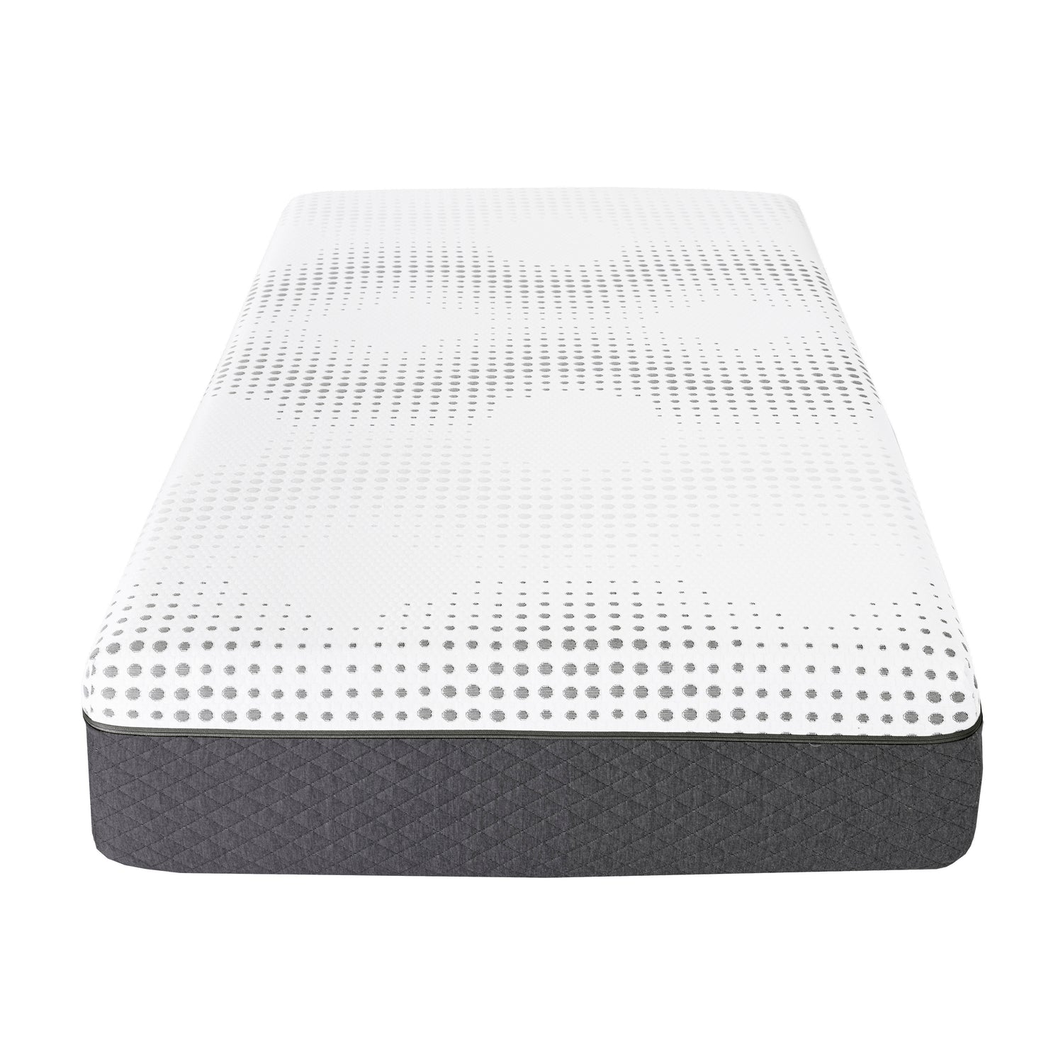MT-UNH12T 12" Twin Green Tea Gel-Infused Memory Foam Hybrid Mattress - MT-UNH12T