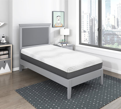 MT-UNH12T 12" Twin Green Tea Gel-Infused Memory Foam Hybrid Mattress - MT-UNH12T
