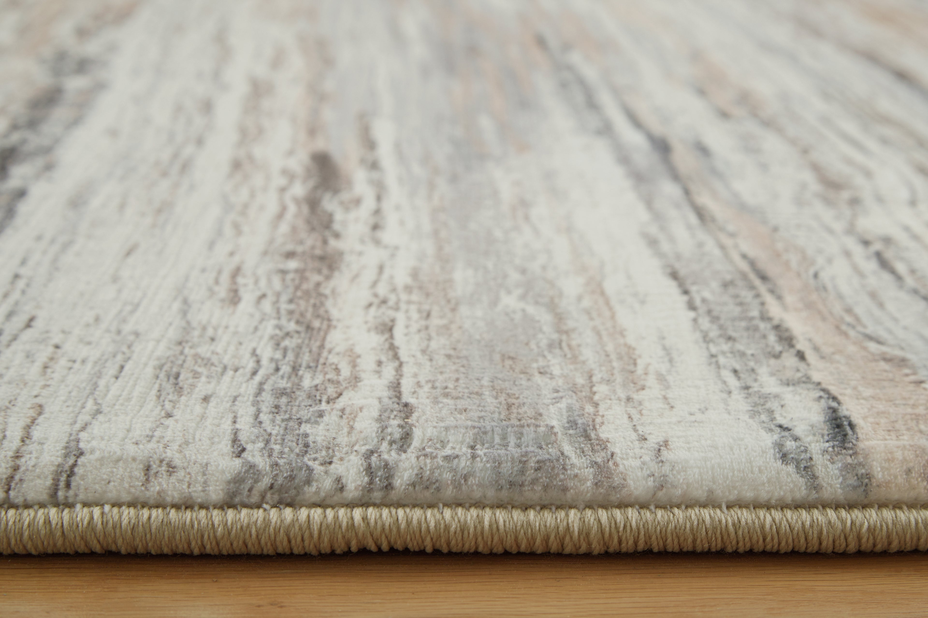 Nace Gray/Brown/White Large Rug - R407471