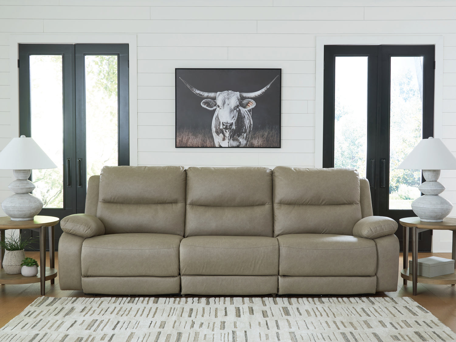 Narwhal Place Pebble 3-Piece Power Reclining Sectional - PC99201S1