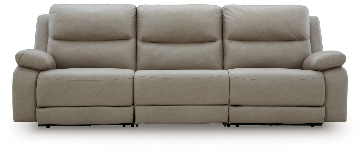 Narwhal Place Pebble 3-Piece Power Reclining Sectional - PC99201S1