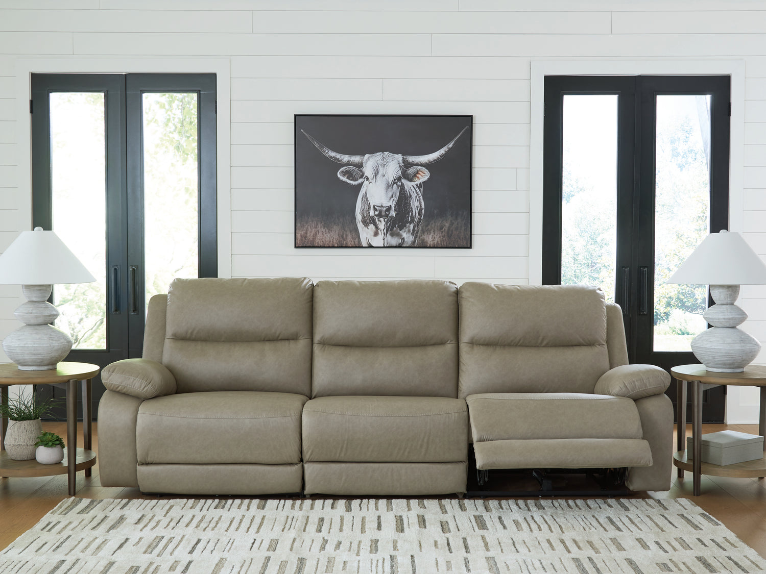 Narwhal Place Pebble 3-Piece Power Reclining Sectional - PC99201S1