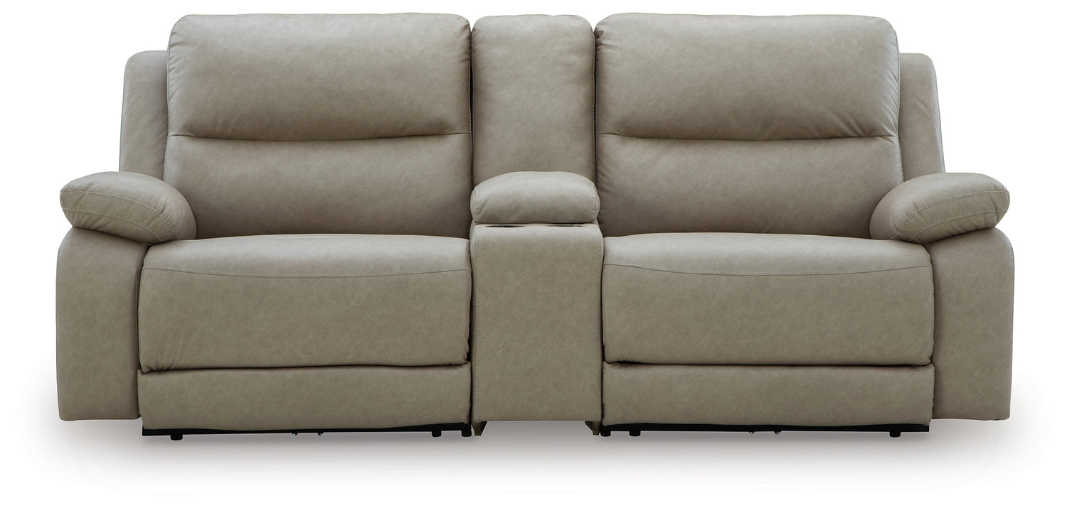 Narwhal Place Pebble 3-Piece Power Reclining Sectional - PC99201S3