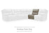 Narwhal Place Pebble Armless Chair - PC9920146
