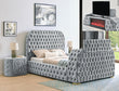 Natalia Night Stand Grey - 5115GY-2