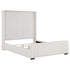 Natasha 69-inch Upholstered Eastern King Wingback Bed Cream - 306051KE