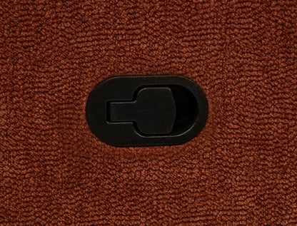 Navarro Chenille Upholstered Reclining Loveseat Burnt Orange - 609575