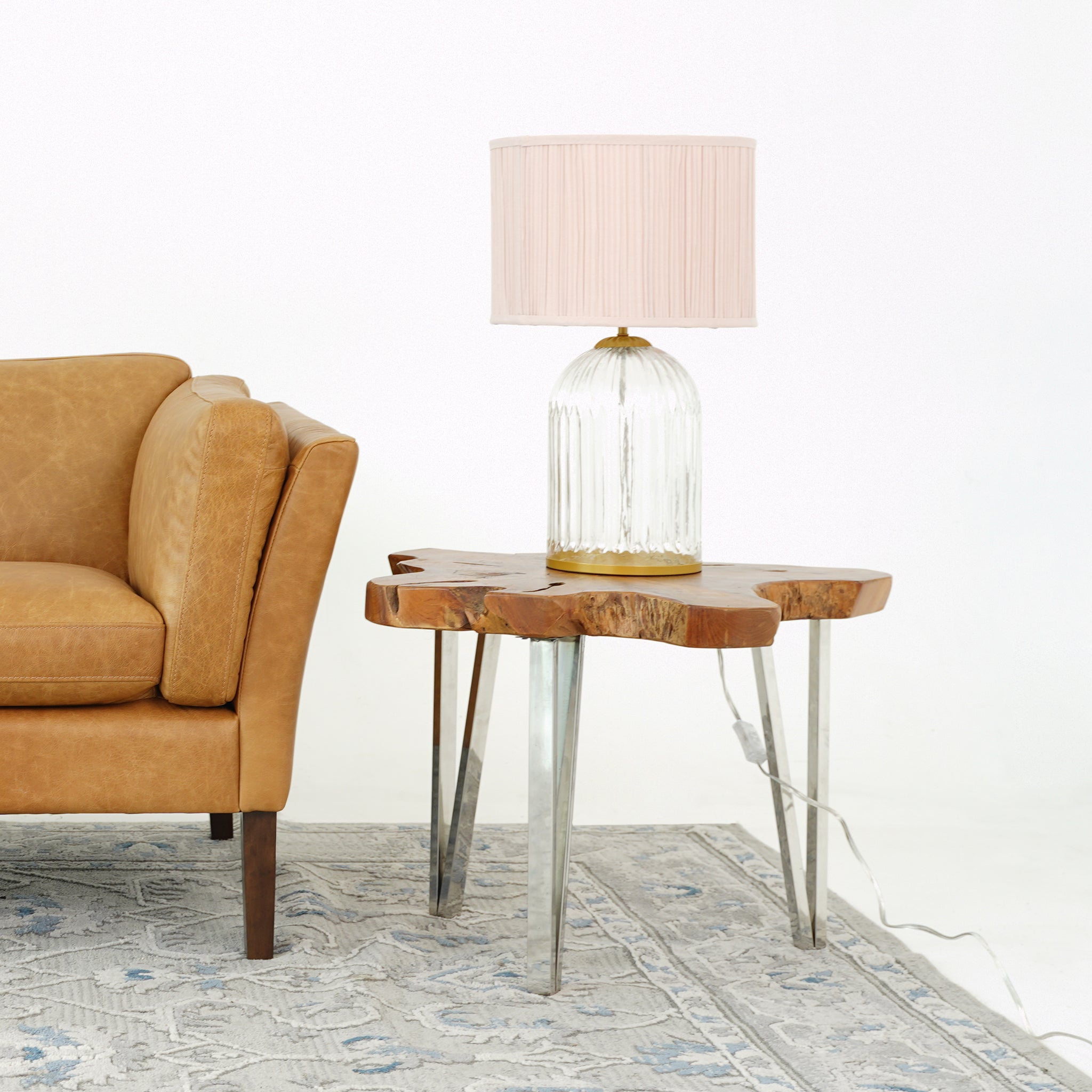Nebulis Table Lamp Gold - Clear and Pink - TBL04104201