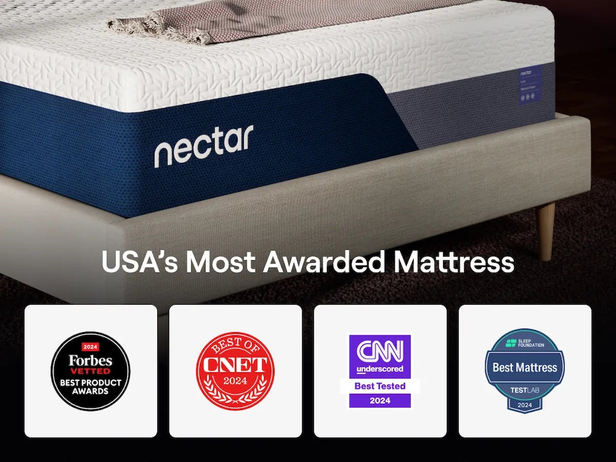 Nectar Foam Luxe 5.1 White King Mattress - M12741