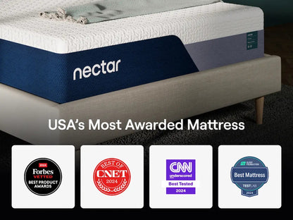 Nectar Foam Premier 5.1 White California King Mattress - M12651