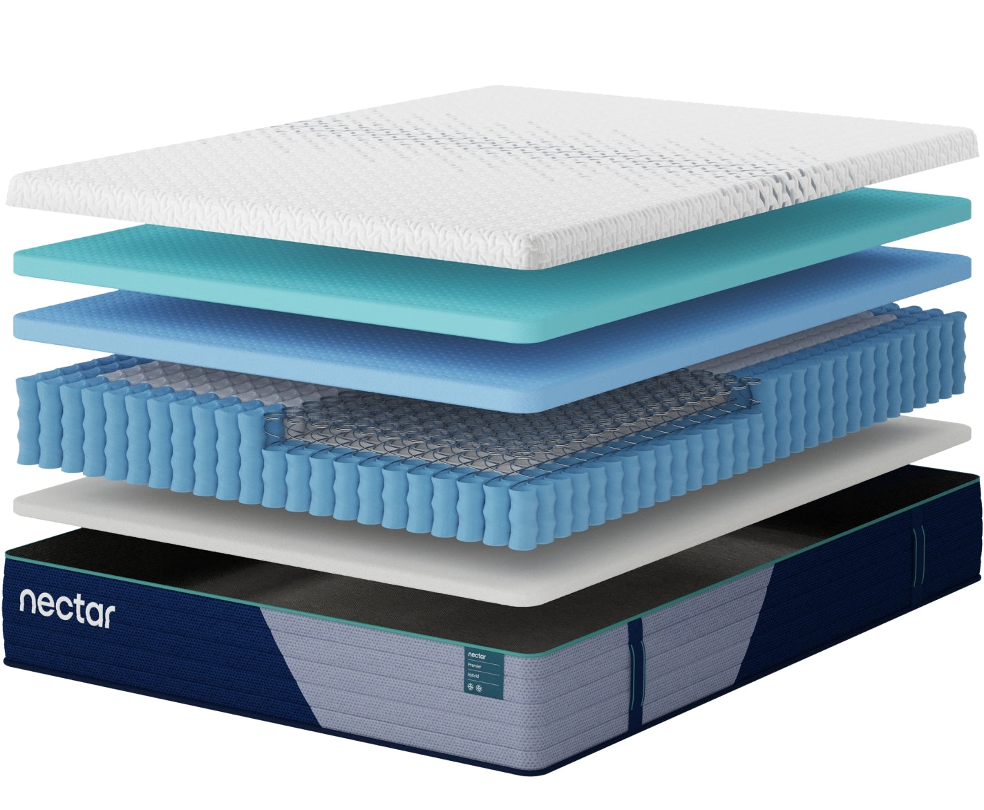 Nectar Hybrid Premier 5.1 White California King Mattress - M14151