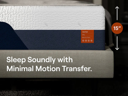 Nectar Ultra Memory Foam 5.1 White King Mattress - M12841CR