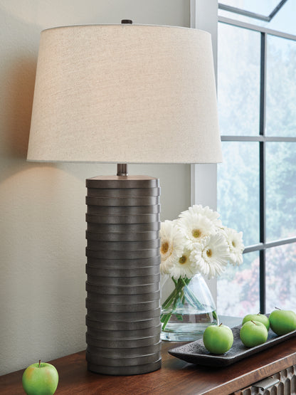 Neilett Antique Brown Table Lamp (Set of 2) - L243704