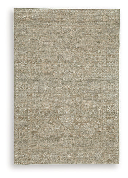 Neroham Gray/Brown/Cream Medium Rug - R408032