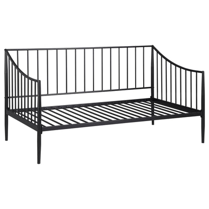 Newbury Metal Twin Daybed Bed Frame Matte Black - 301056