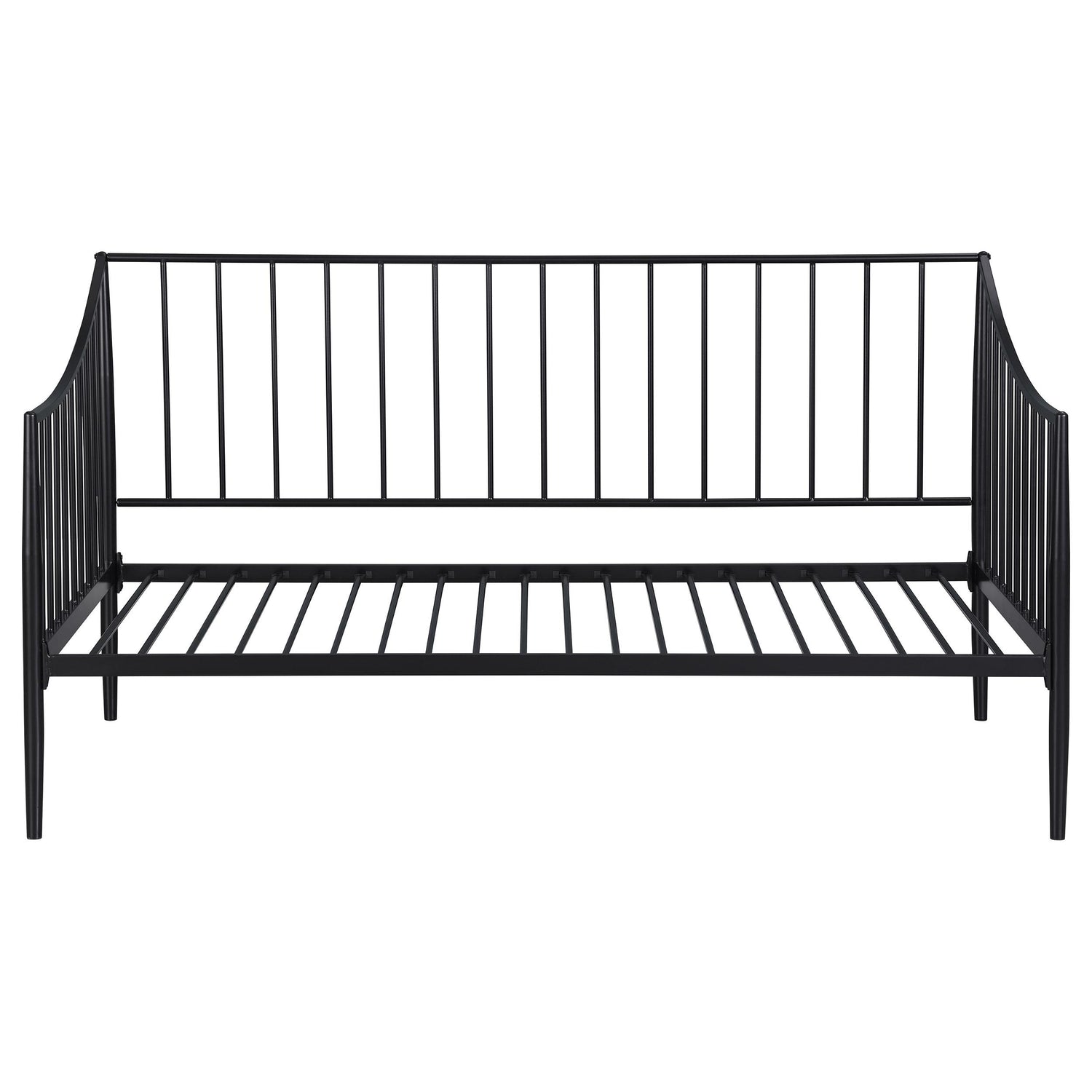 Newbury Metal Twin Daybed Bed Frame Matte Black - 301056