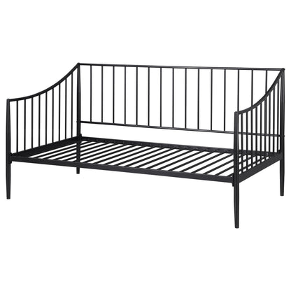 Newbury Metal Twin Daybed Bed Frame Matte Black - 301056